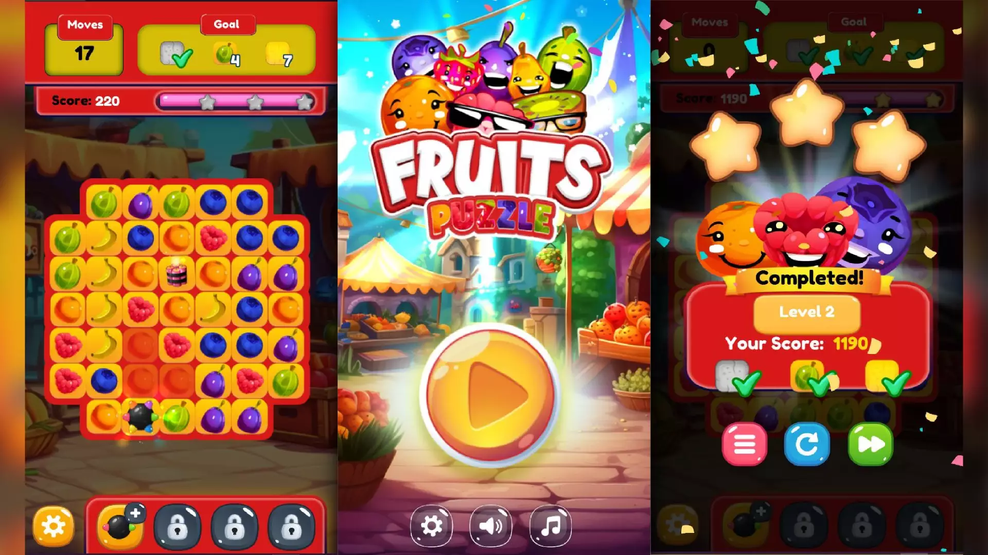 Fruits Puzzle